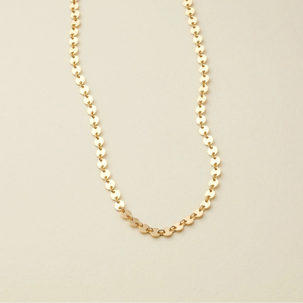 Made by Mary Poppy Choker 14K Gold Filled 13 inch